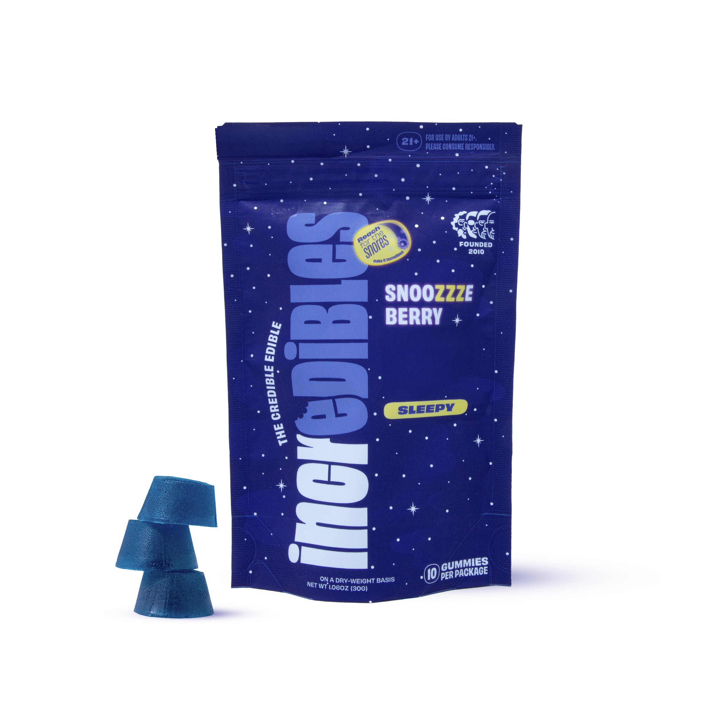 Snoozzzeberry Gummies 10MG