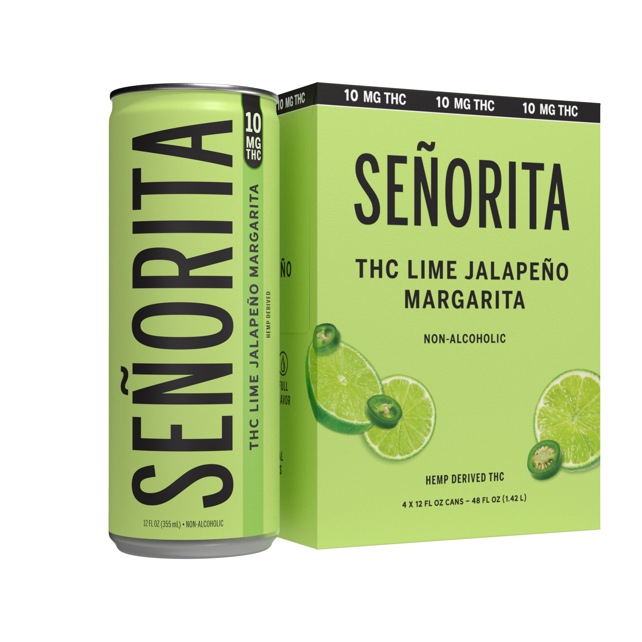 Señorita Lime Jalapeño Margarita 10MG