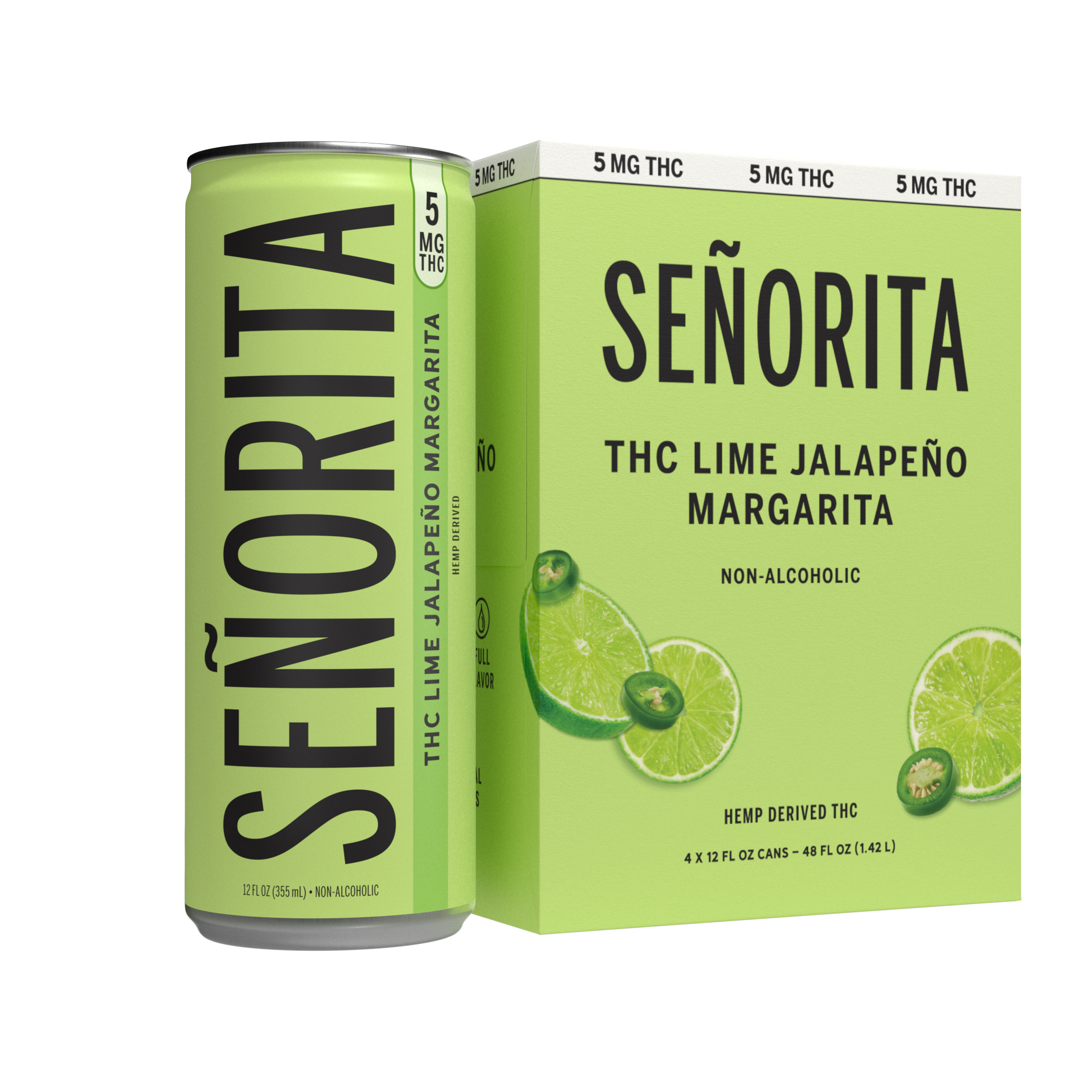 Señorita Lime Jalapeño Margarita 5MG